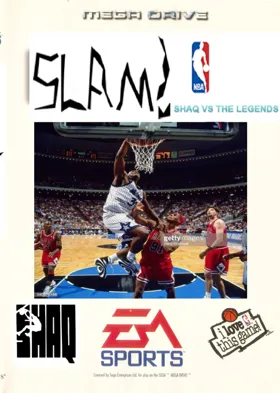 Slam - Shaq vs box cover front